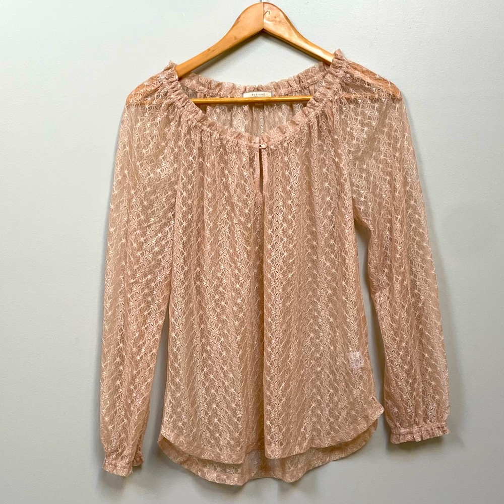 Sheer Lace Top
